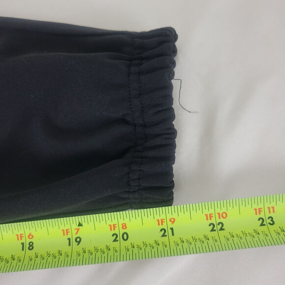 Easton Pants Mens Small Black Athletic Jogger Stretch Waist Activewear W29 x L21 - Picture 7 of 14